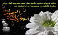 وفات حضرت فاطمه معصومه (س) بر همگان تسلیت باد./.